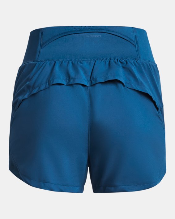 Shorts UA Run Stamina de 8 cm para mujer, Blue, pdpMainDesktop image number 7